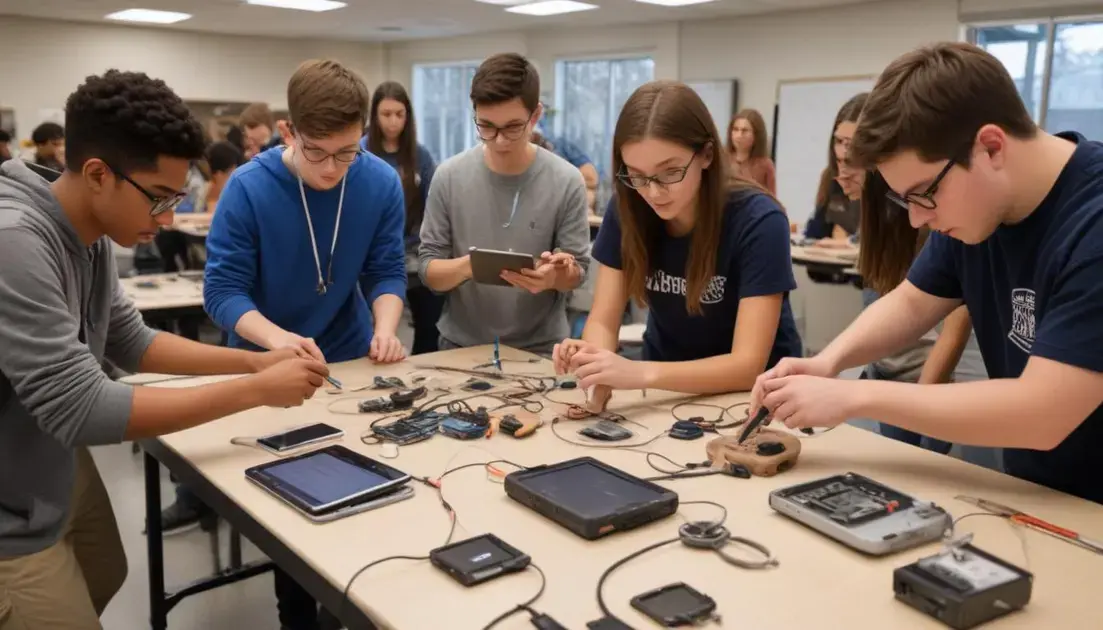 Impact of hands-on learning experiences