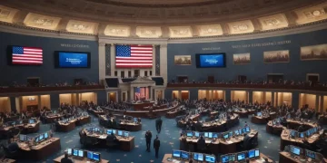 Political news affecting economic growth in the US: risks