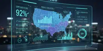 Digital dashboard showing 2026 product evaluation eligibility metrics for US market