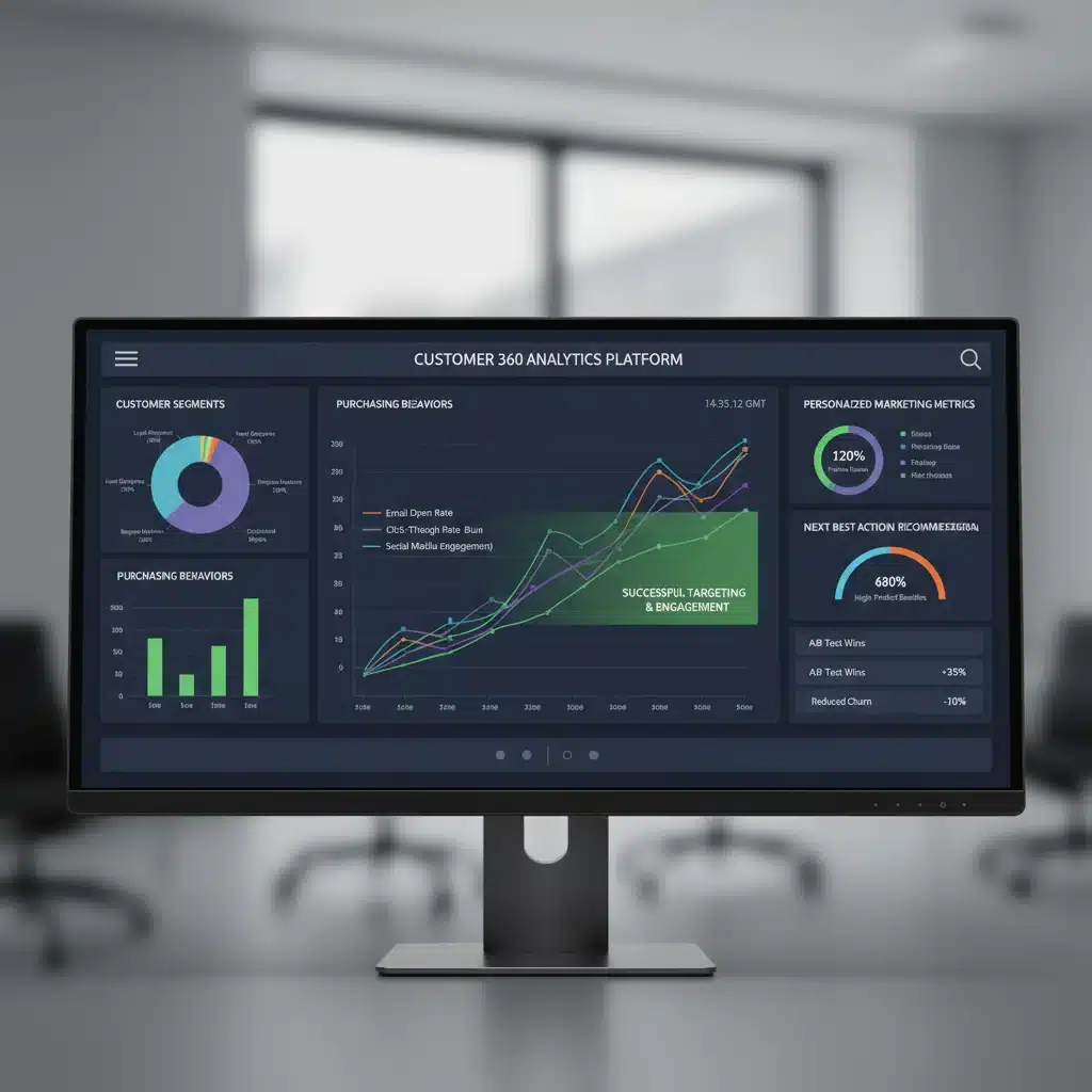 AI-driven customer segmentation and marketing analytics dashboard