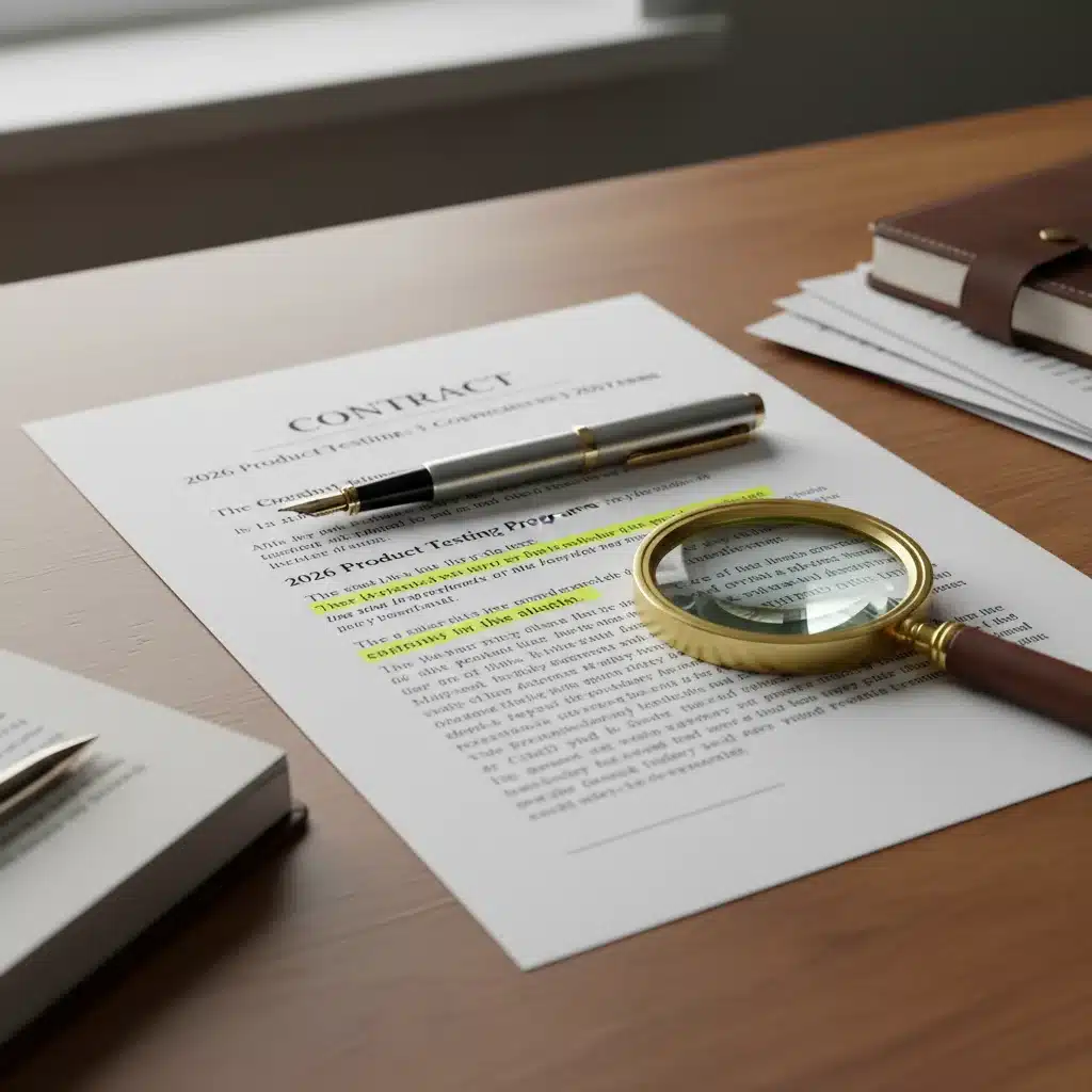 Mastering 2026 Product Testing Contracts: Essential T&C Insights