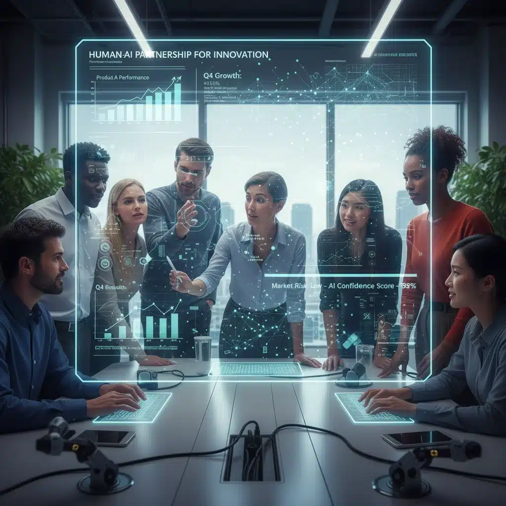 Human and AI collaboration in product testing analysis