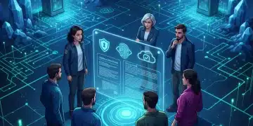 Navigating New Privacy Policies: A Tester's Guide to 2026 Guidelines Digital illustration of product testers examining privacy guidelines on a screen