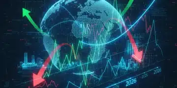 Mastering 2026 Market Volatility: Strategies for Growth Dynamic stock market graphs forecasting 2026 volatility and growth opportunities.