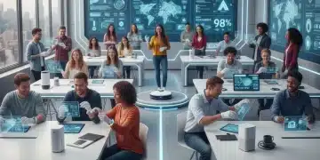 Diverse testers successfully engaging with new products in a lab setting.
